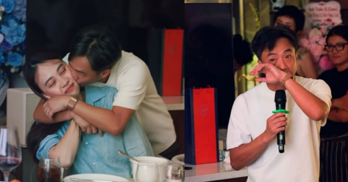 Cường Đô La thề yêu vợ đến cuối đời, Đàm Thu Trang đáp gì mà có từ “nín”?