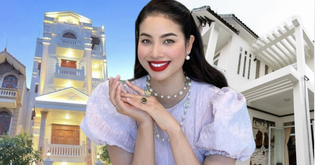 2 căn nhà ở quê của Hoa hậu Phạm Hương