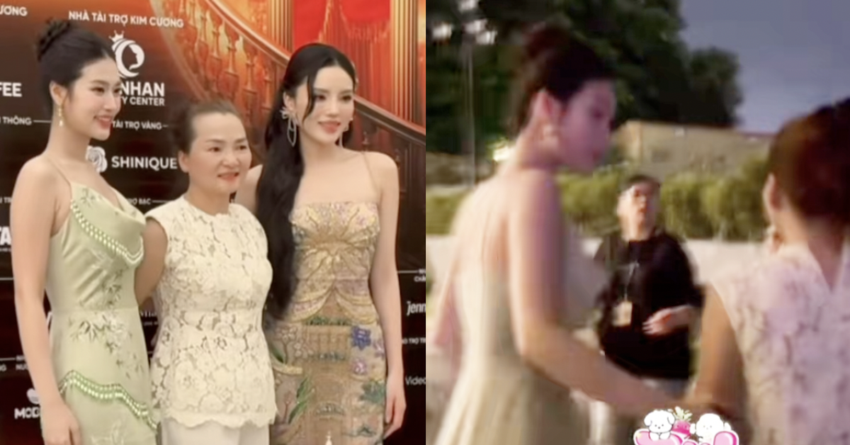 Clip lộ rõ mối quan hệ giữa Hoa hậu Đoàn Thiên Ân và mẹ Kỳ Duyên