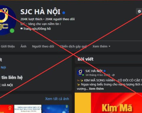 SJC phát cảnh báo khẩn về tình trạng giả mạo thương hiệu lừa đổi kim cương lấy vàng