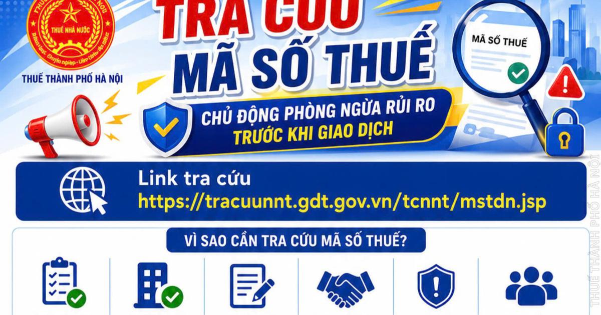 Hướng dẫn tra cứu mã số thuế