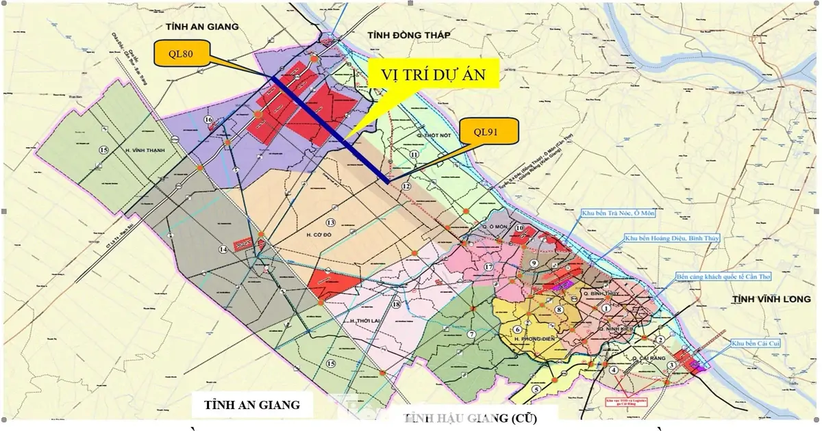 Cần Thơ thông qua dự án đường Vành đai phía Tây hơn 10.600 tỷ đồng