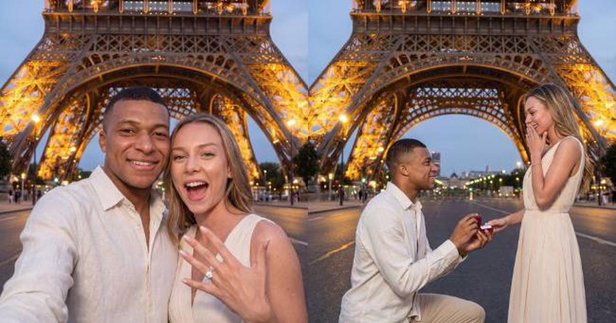 Thực hư bức ảnh Mbappé quỳ gối cầu hôn mỹ nhân Tây Ban Nha Ester Expósito sau World Cup