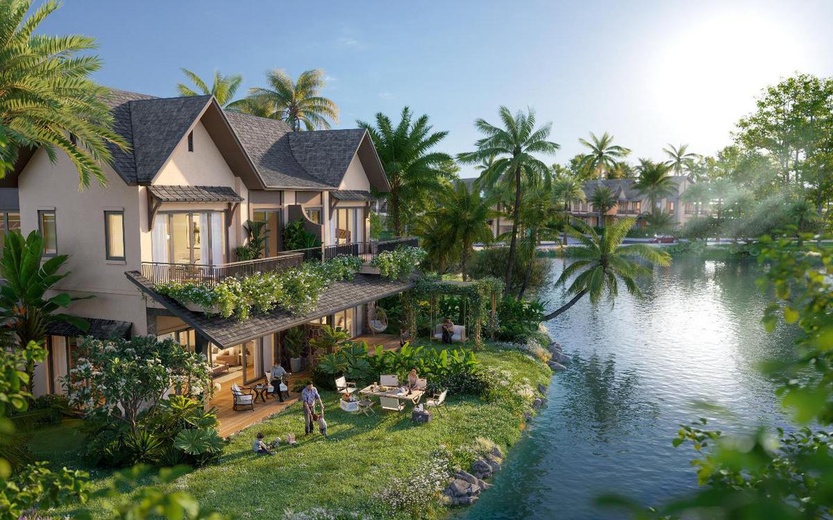The Palm Island – Biệt thự đảo phong cách trẻ trung mang tinh thần nghỉ dưỡng chính thức ra mắt