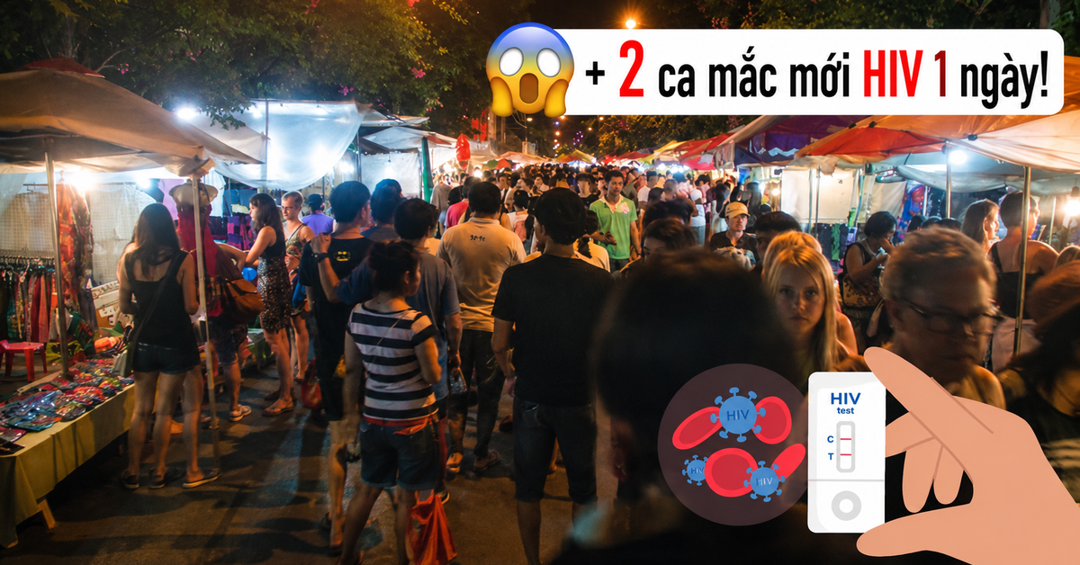Nóng: 1 tỉnh ở Thái Lan có 2 ca mắc mới HIV mỗi ngày, là “thiên đường du lịch” với người Việt