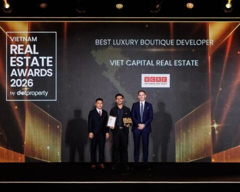 VCRE được vinh danh “Best Boutique Luxury Developer Vietnam 2026” tại Dot Property Vietnam Awards