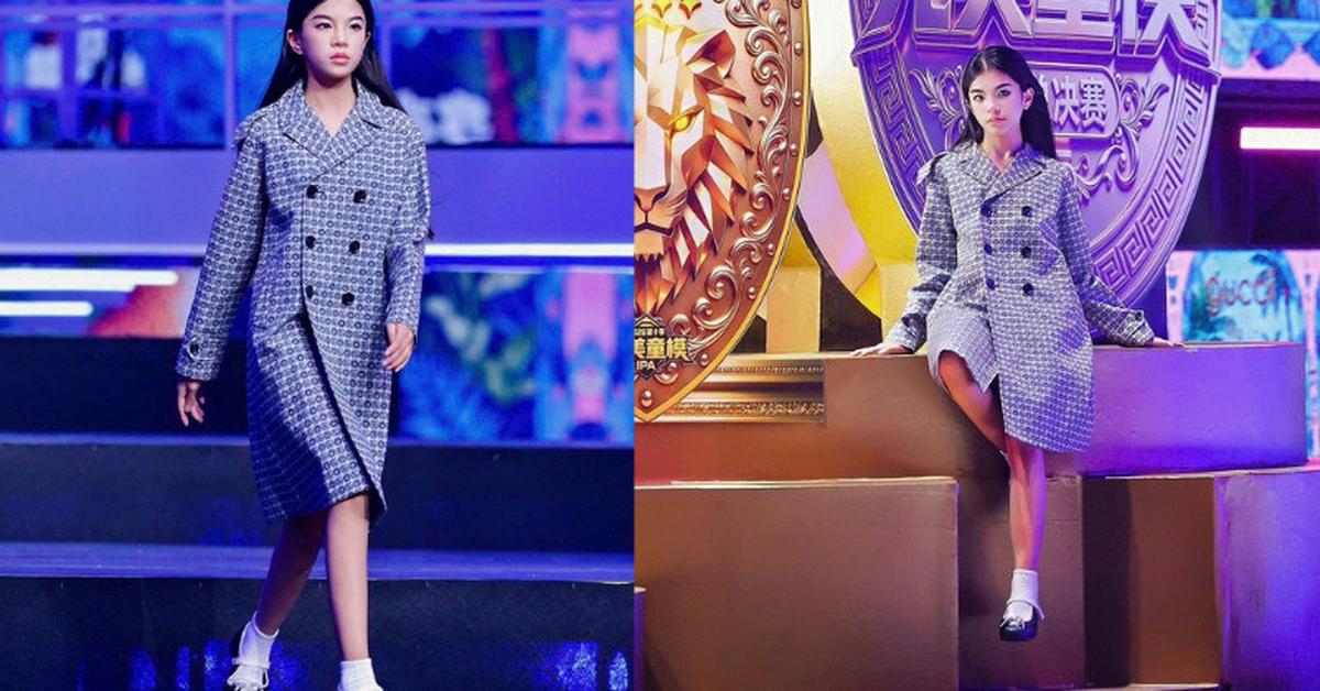 Ella Bùi: Mẫu nhí Việt đảm nhiệm vị trí vedette toả sáng rực rỡ tại show Gucci Kids Thành Đô