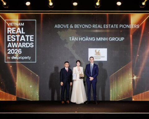 Giải mã lý do Tân Hoàng Minh giành giải tại Dot Property Vietnam Real Estate Awards 2026