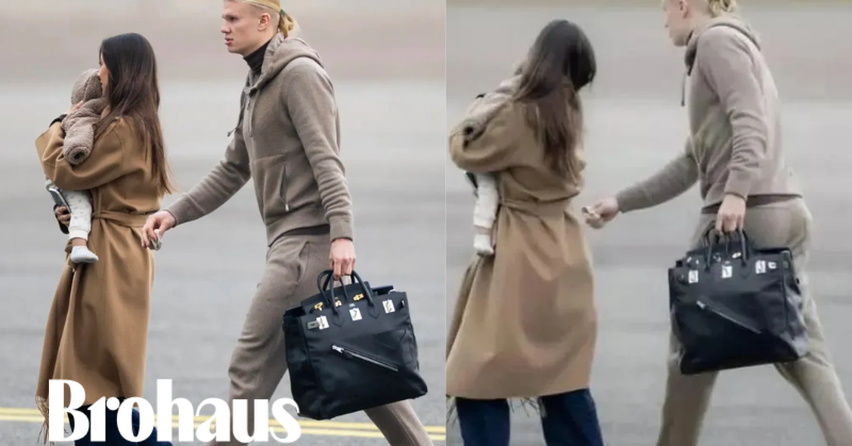 Phát hiện Haaland chơi Hermès Birkin cũng chỉ vì vợ con