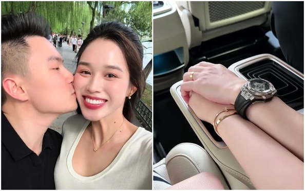 Cặp đôi "chân dài - đại gia" nổi tiếng cả nước: Từng có người muốn phá đám cưới, 1 năm sau hôn nhân thế nào? - Ảnh 6.