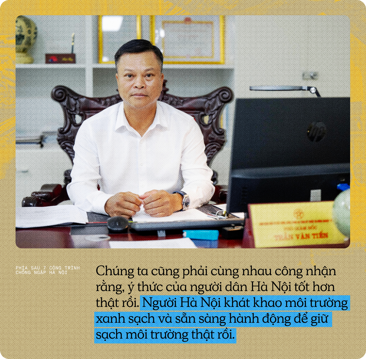 7 công trình chống ngập cho Hà Nội về đích sau 4 tháng 