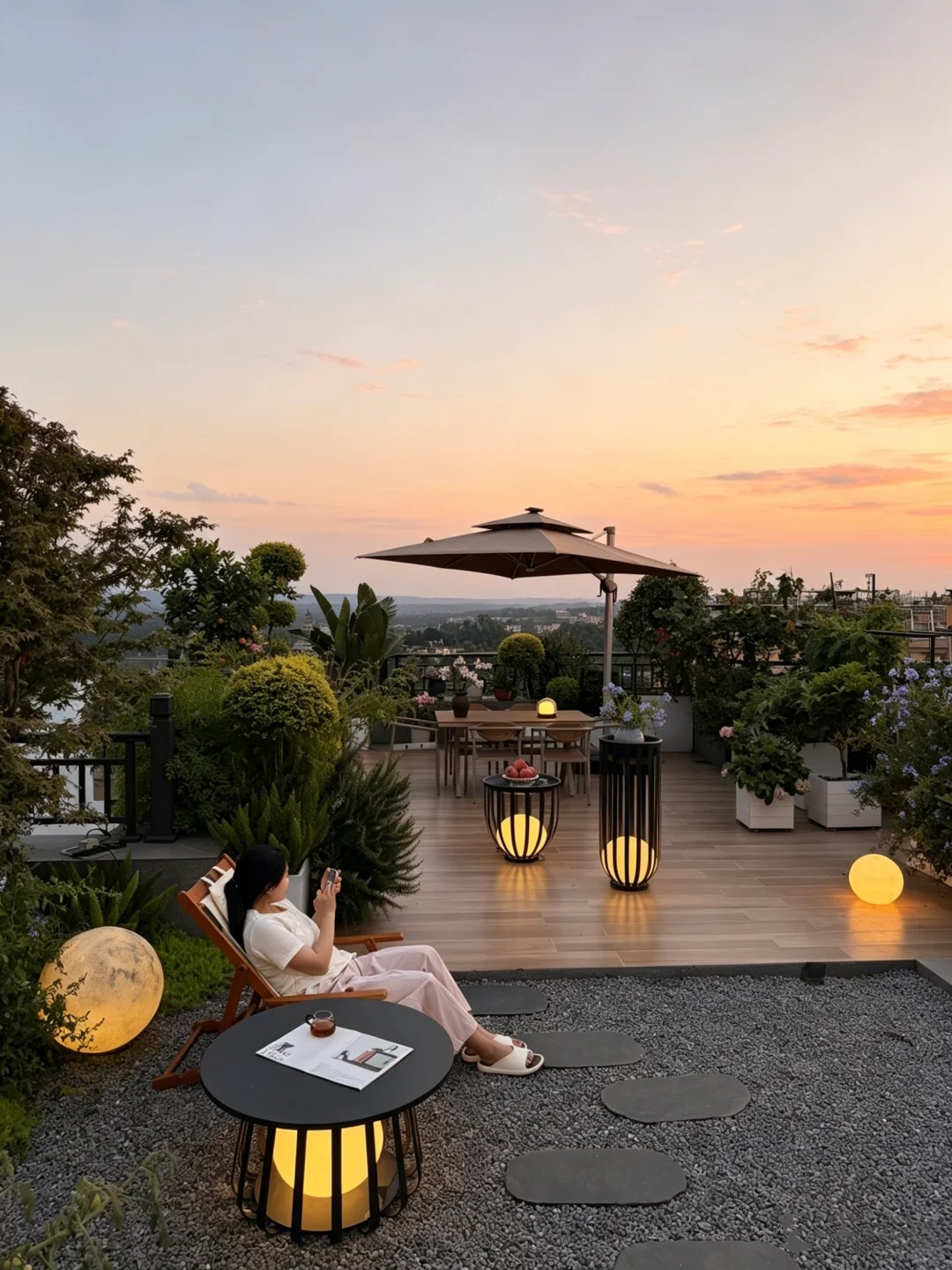 Biến sân thượng tầng 32 của penthouse thành vườn rau, ao cá: Lại 1 tác phẩm kinh điển của "Pháp sư Trung Hoa"- Ảnh 11.