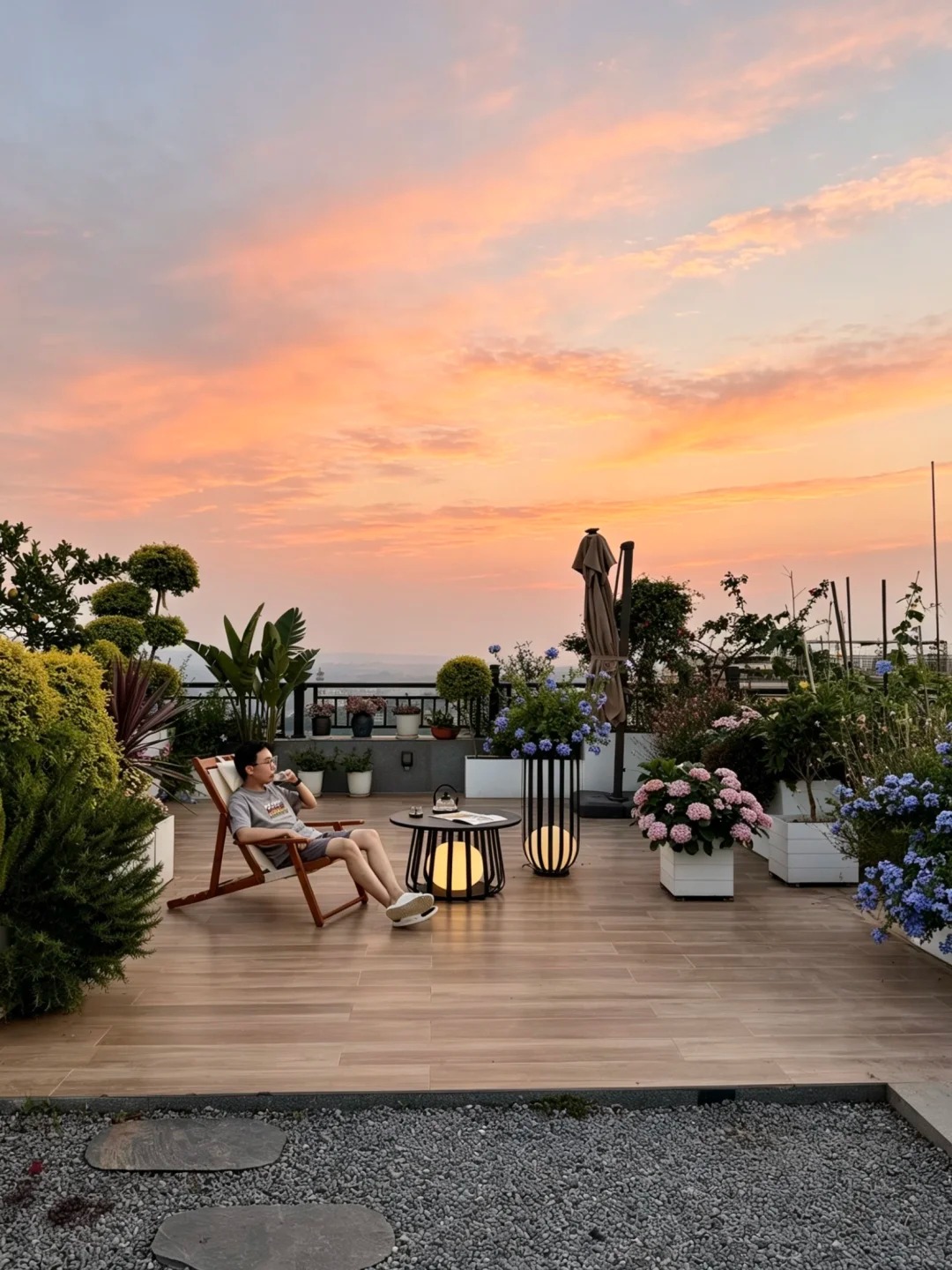 Biến sân thượng tầng 32 của penthouse thành vườn rau, ao cá: Lại 1 tác phẩm kinh điển của "Pháp sư Trung Hoa"- Ảnh 10.