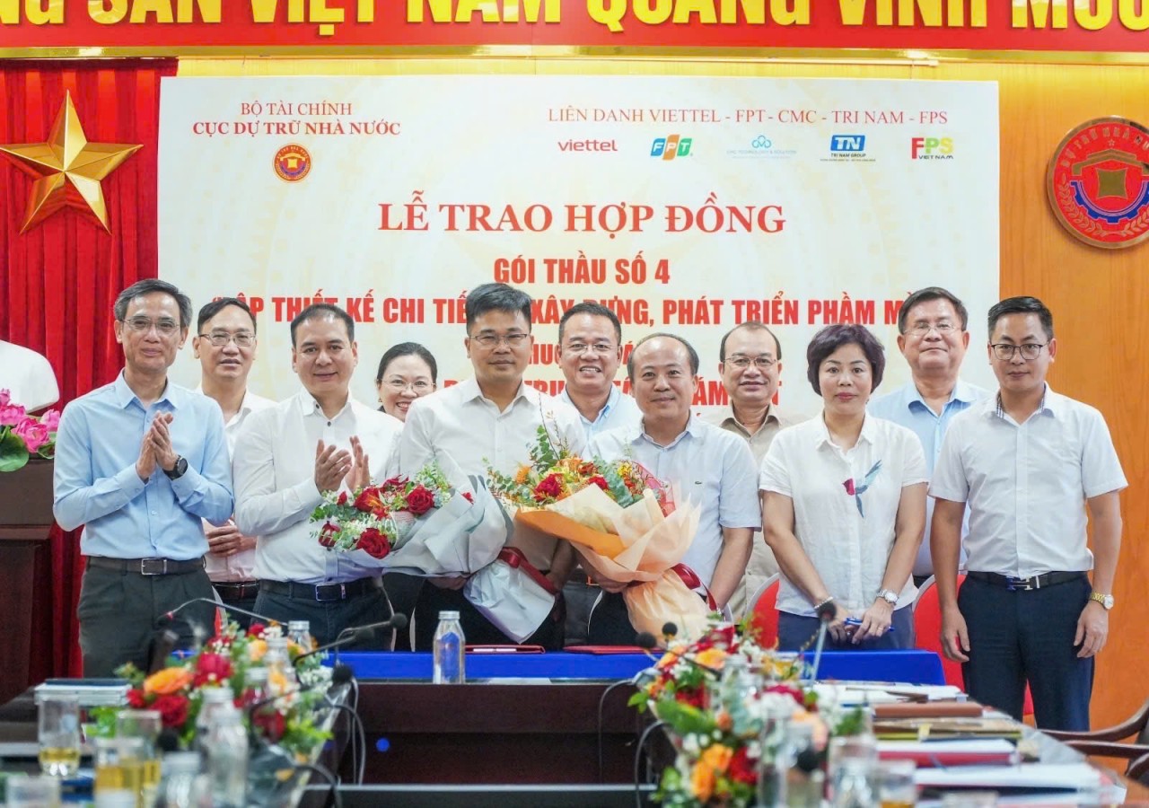 Cục Dự trữ Nhà nước: Trao hợp đồng gói thầu cốt lõi xây dựng Trung tâm giám sát và điều hành Dự trữ quốc gia