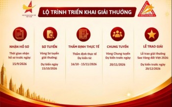 Sao Vàng đất Việt 2026 chính thức tìm kiếm thương hiệu được tôn vinh