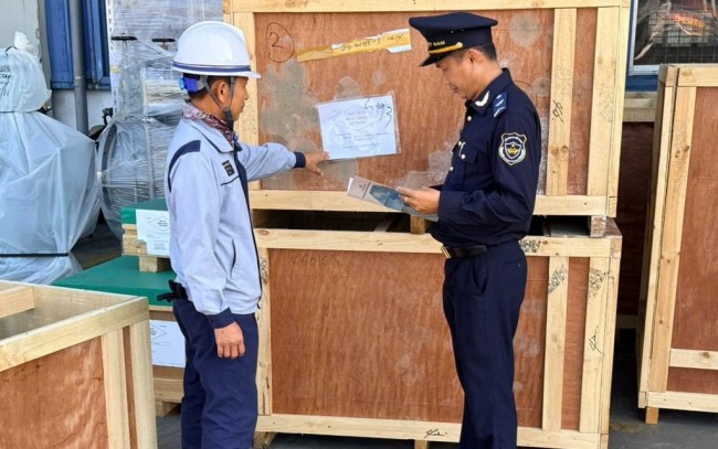 Hơn 38.200 tờ khai được Hải quan khu vực XIII xử lý trong 6 tháng
