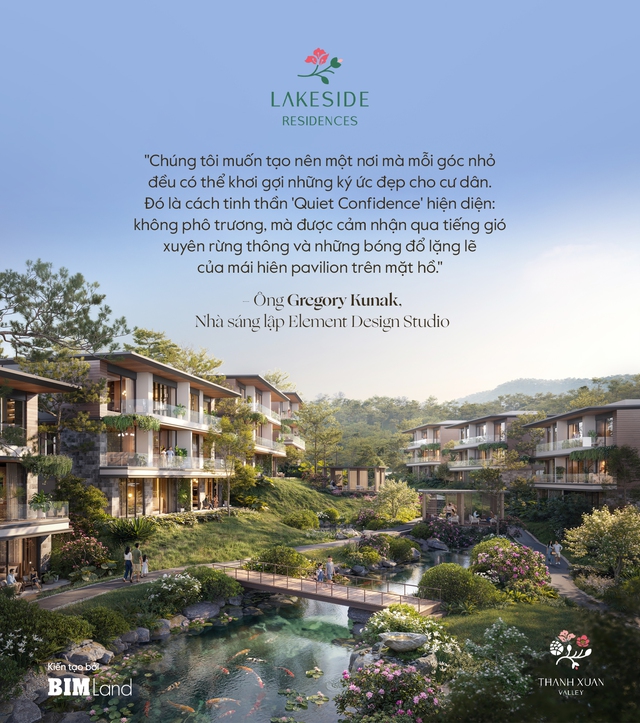 Lakeside Residences: Tuyên ngôn “Kiêu hãnh thầm lặng” từ những bậc thầy kiến tạo quốc tế - Ảnh 5.