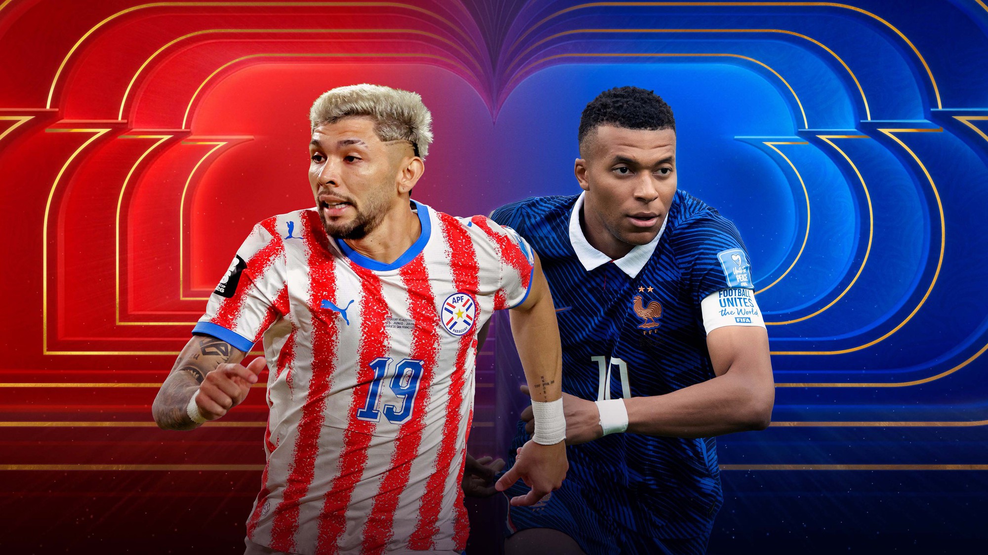 Diễn biến Paraguay vs Pháp: Pháp dâng cao tấn công ngay tiếng còi khai cuộc - Ảnh 6.