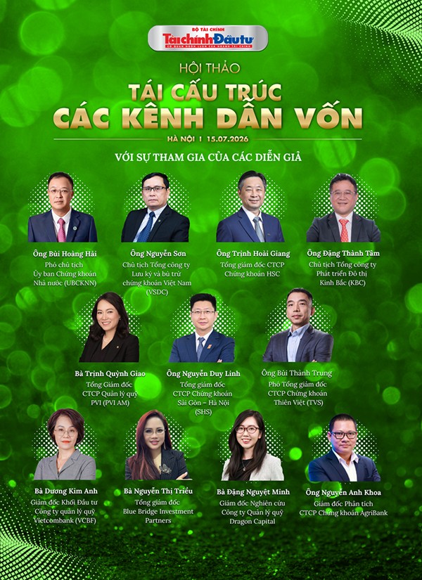 Hội thảo Tái cấu trúc các kênh dẫn vốn: Nhiều vấn đề nóng của thị trường vốn sẽ được Hội thảo Tái cấu trúc các kênh dẫn vốn: Nhiều vấn đề nóng của thị trường vốn sẽ được
