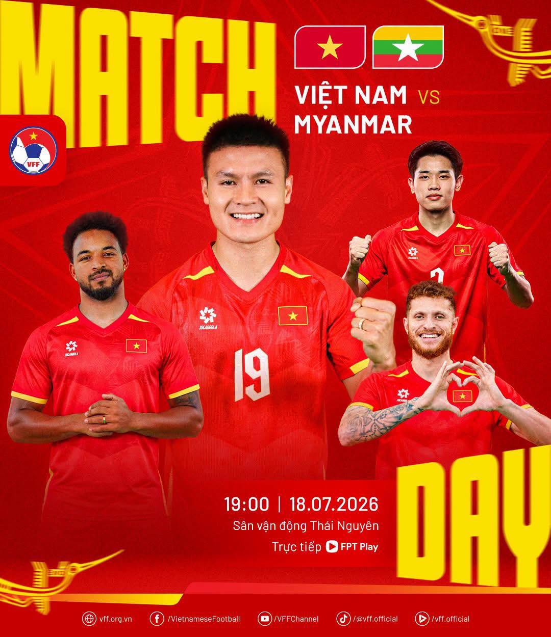 19h00 hôm nay, Đội tuyển Việt Nam đấu Myanmar: Màn tổng duyệt cuối cùng trước chiến dịch ASEAN Cup 2026 - Ảnh 2.