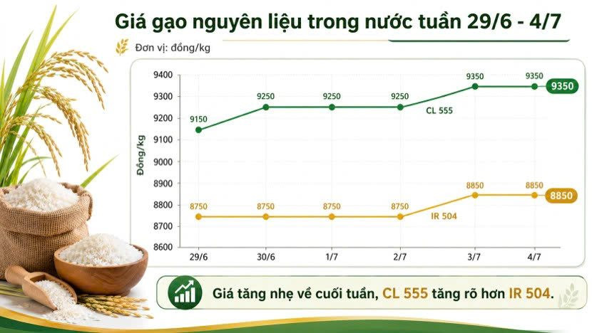 Thị trường hàng hóa tuần qua (29/6 - 4/7): Gạo khởi sắc, hồ tiêu giảm mạnh, cao su và heo hơi giằng co- Ảnh 1.