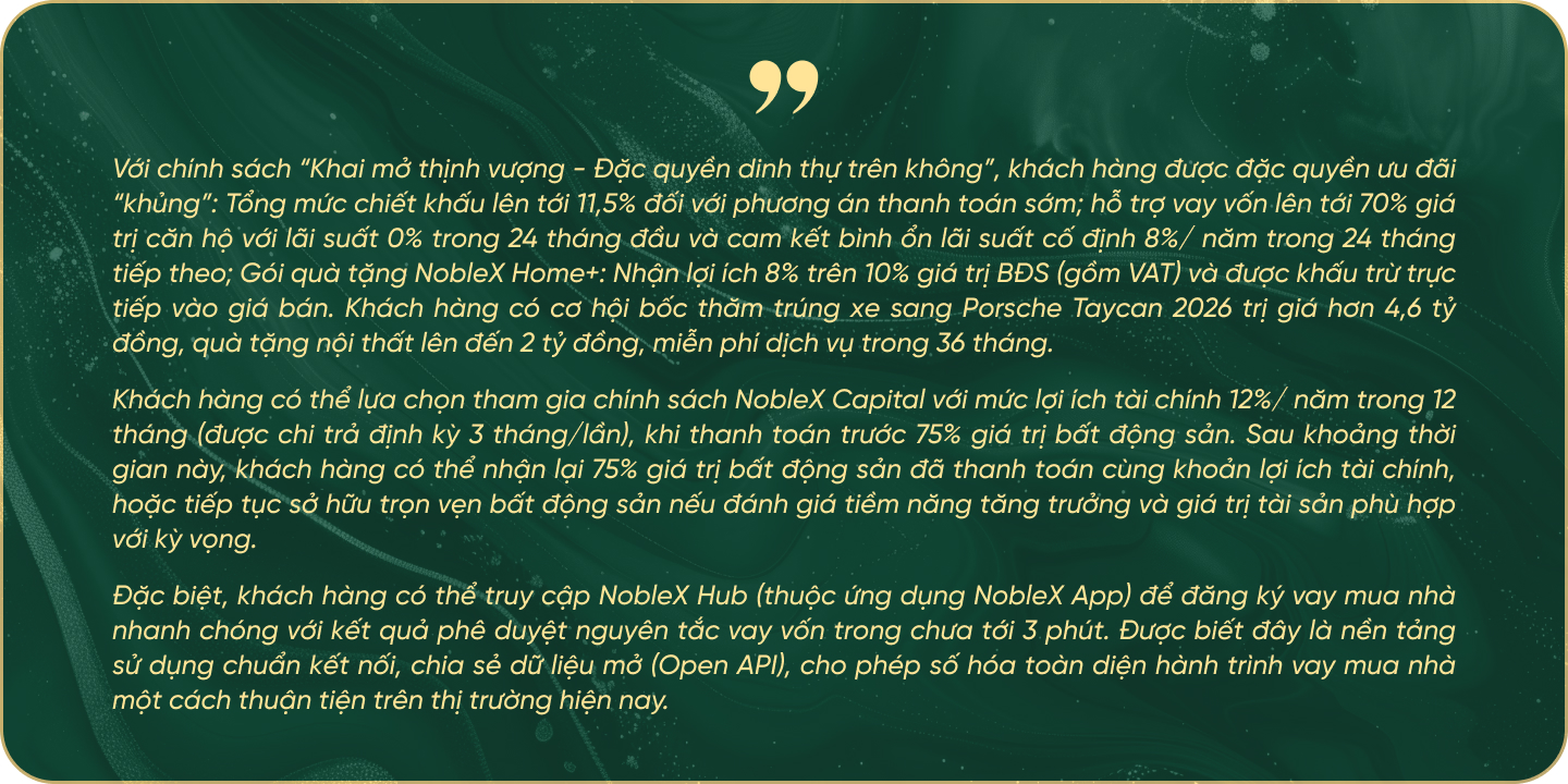 Noble Crystal Tay Ho WorldHotels Residences và hành trình kiến tạo biểu tượng sống hàng hiệu tại Tây Hồ Tây - Ảnh 19. Noble Crystal Tay Ho WorldHotels Residences và hành trình kiến tạo biểu tượng sống hàng hiệu tại Tây Hồ Tây - Ảnh 19.
