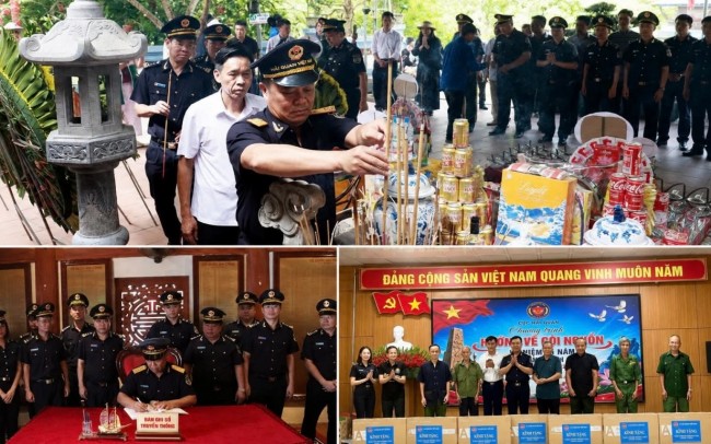 Ngành Hải quan lan tỏa đạo lý “Đền ơn đáp nghĩa”