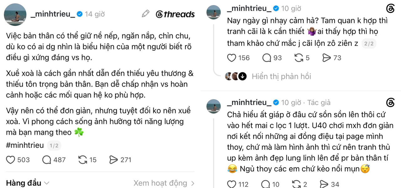 Xôn xao Minh Triệu - Thiên Ân có biến căng, đòi tag thẳng tên để 