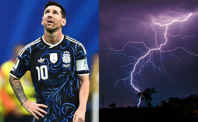 Chuyến bay của Argentina bị hoãn vì giông bão, Messi mắc kẹt tại khách sạn, kế hoạch đấu Tây Ban Nha ở chung kết World Cup bị đảo lộn- Ảnh 1.