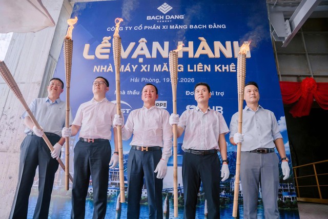 Xi măng Bạch Đằng đưa nhà máy Xi măng Liên Khê vào vận hành - Ảnh 2.