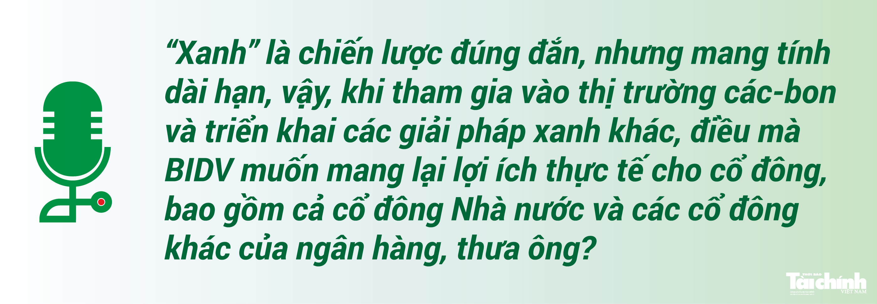 Sàn giao dịch các-bon - Việt Nam đang đặt nền móng cho một kiến trúc tài chính hoàn toàn mới