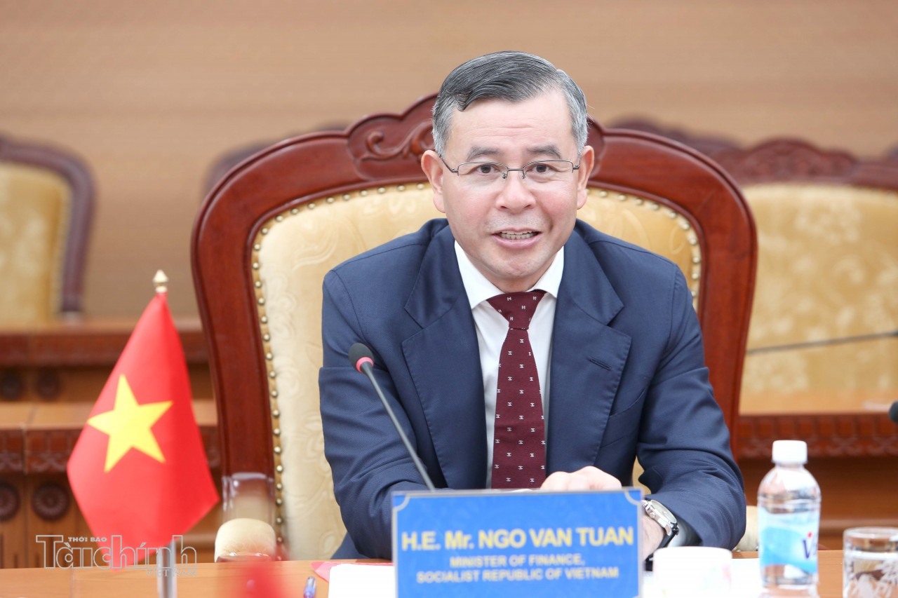 Bộ trưởng Ngô Văn Tuấn tiếp Bộ trưởng Bộ Nông nghiệp và Môi trường Lào Linkham Douangsavanh