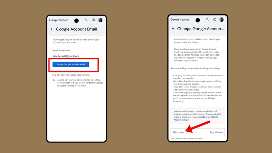 Cách đổi tên tài khoản Gmail ngay trên điện thoại- Ảnh 3.