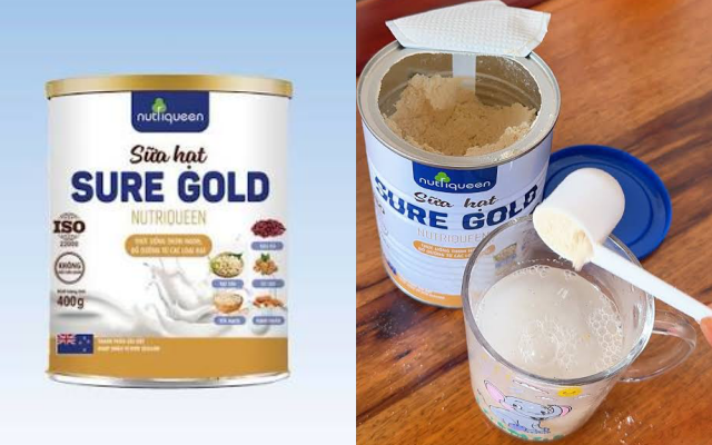 Bất ngờ kết quả kiểm nghiệm lô sữa hạt Sure Gold Nutri Queen, doanh nghiệp bị xử phạt- Ảnh 1.