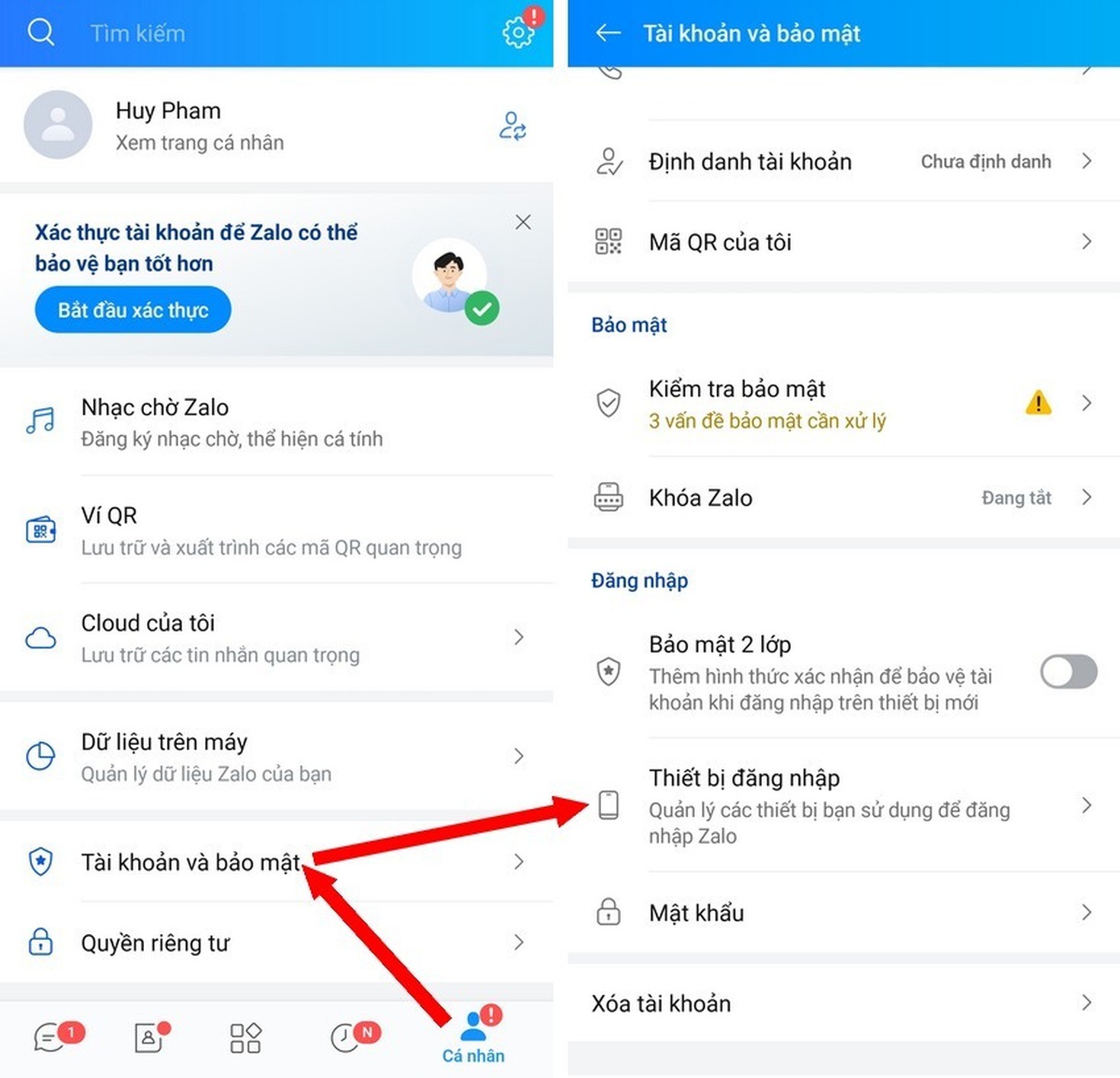 Cách kiểm tra nhanh Zalo có đang bị đọc trộm tin nhắn, nghe lén hay không- Ảnh 2.