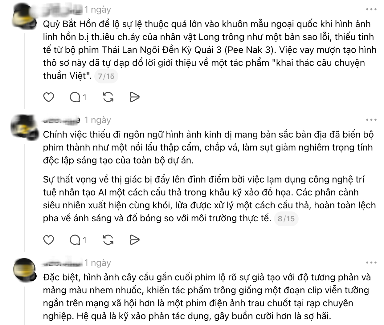 Phim Việt mới chiếu đã nhận cơn mưa lời chê: Kỹ xảo 3 xu lạm dụng AI, nam chính "10 phim như 1"- Ảnh 4.