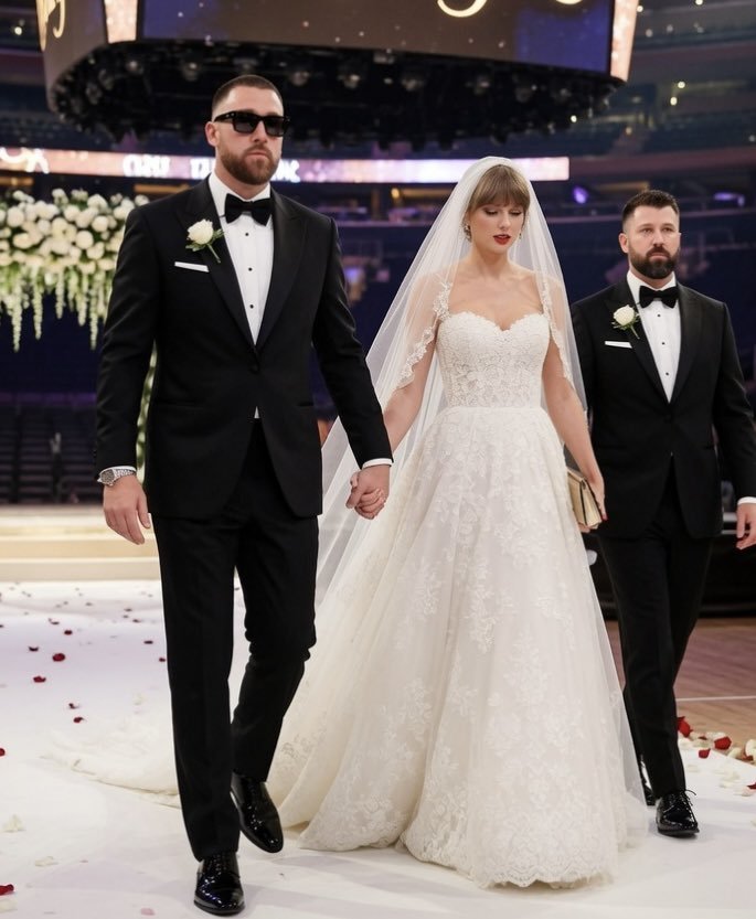 Chỉ có 4 từ để nói về siêu đám cưới của Taylor Swift và chồng cầu thủ: 