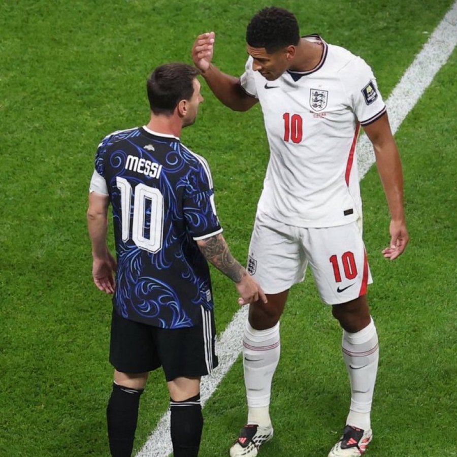 Đang viral: Messi và Bellingham