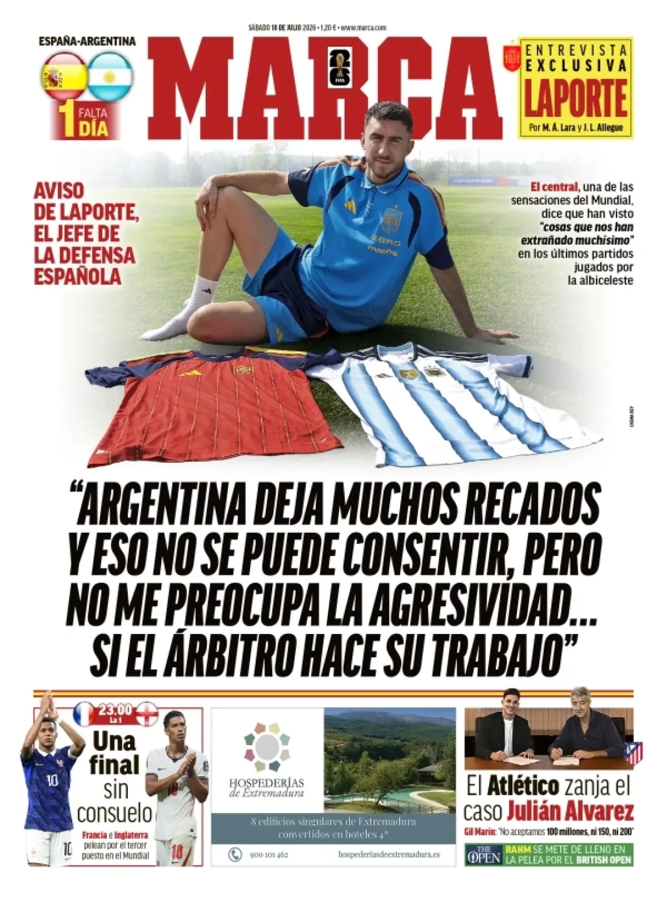 Khẩu chiến dữ dội: Cầu thủ Argentina gằn giọng chất vấn đội trưởng Tây Ban Nha vì "cả tuần nay các cậu chỉ biết khóc lóc về trọng tài"- Ảnh 4.