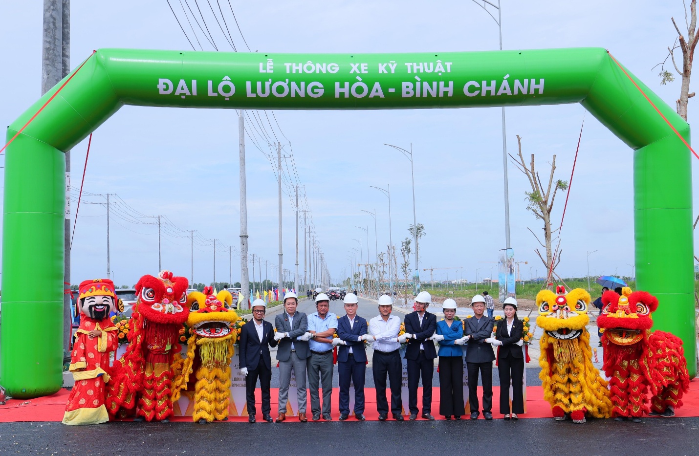 Đại lộ Lương Hòa – Bình Chánh chính thức thông xe, tạo động lực phát triển mới cho hành lang phía Tây TP.HCM - Ảnh 1.