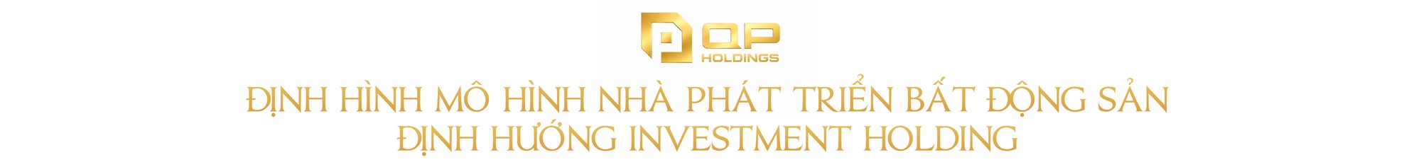 QP  Holdings: Từ tái định vị thương hiệu đến hành trình trở thành nhà phát triển bất động sản định hướng tập đoàn đầu tư - Ảnh 6.