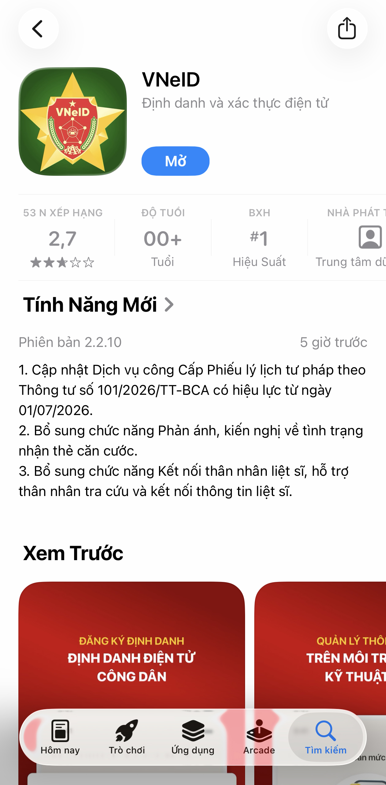 VNeID vừa tích hợp thêm thông tin quan trọng, người dân cả nước cần biết- Ảnh 1. VNeID vừa tích hợp thêm thông tin quan trọng, người dân cả nước cần biết- Ảnh 1.