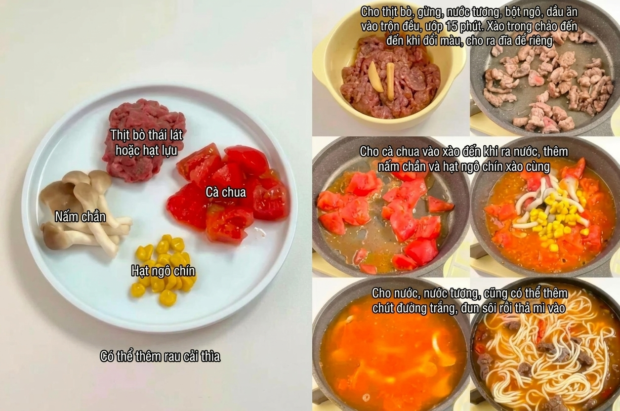 Bữa sáng cứ nấu 2 món  - Ảnh 2.