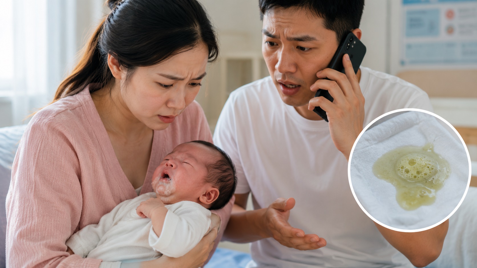 Đừng vội nghĩ trẻ sơ sinh sùi bọt miệng chỉ là ọc sữa - Ảnh 2.