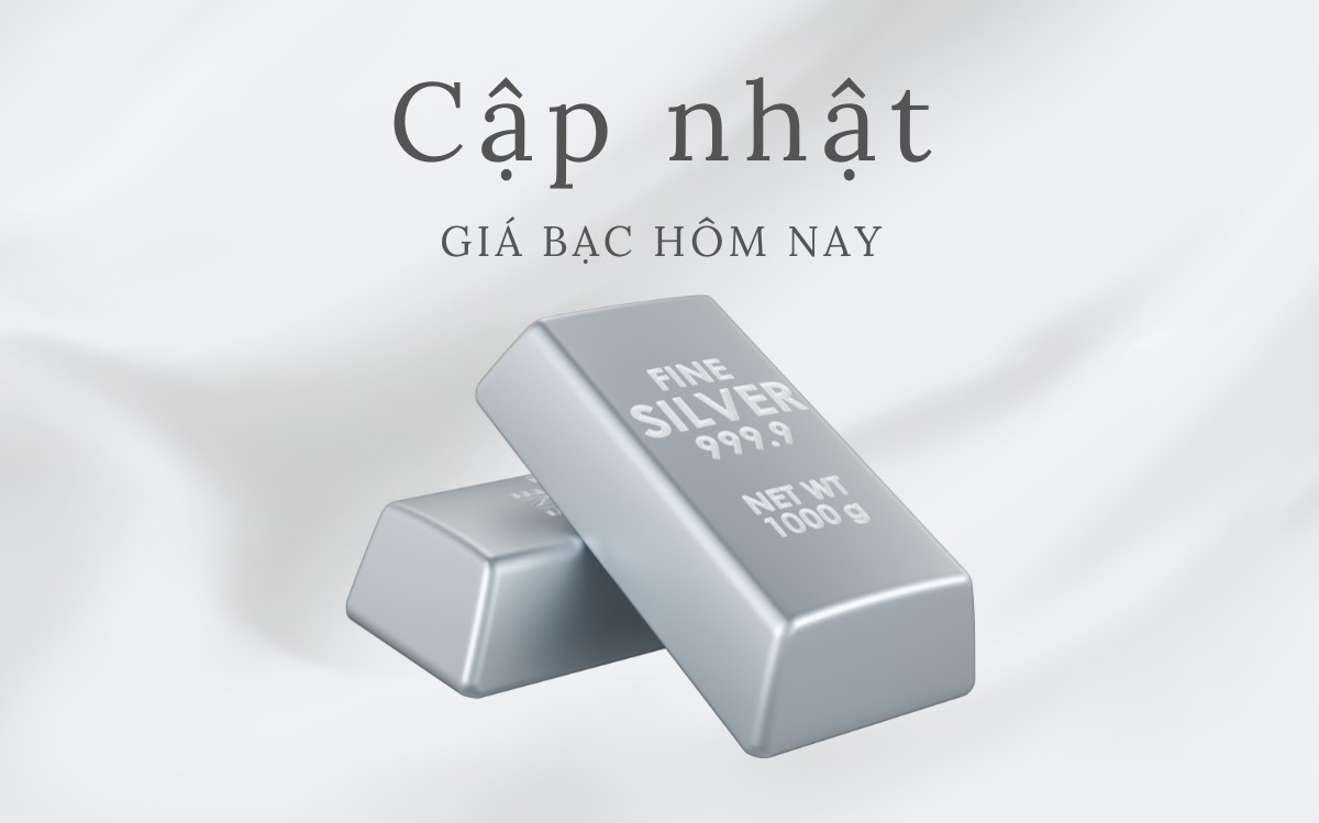 Ngày 27/7: Giá bạc trong nước và thế giới đồng loạt phục hồi