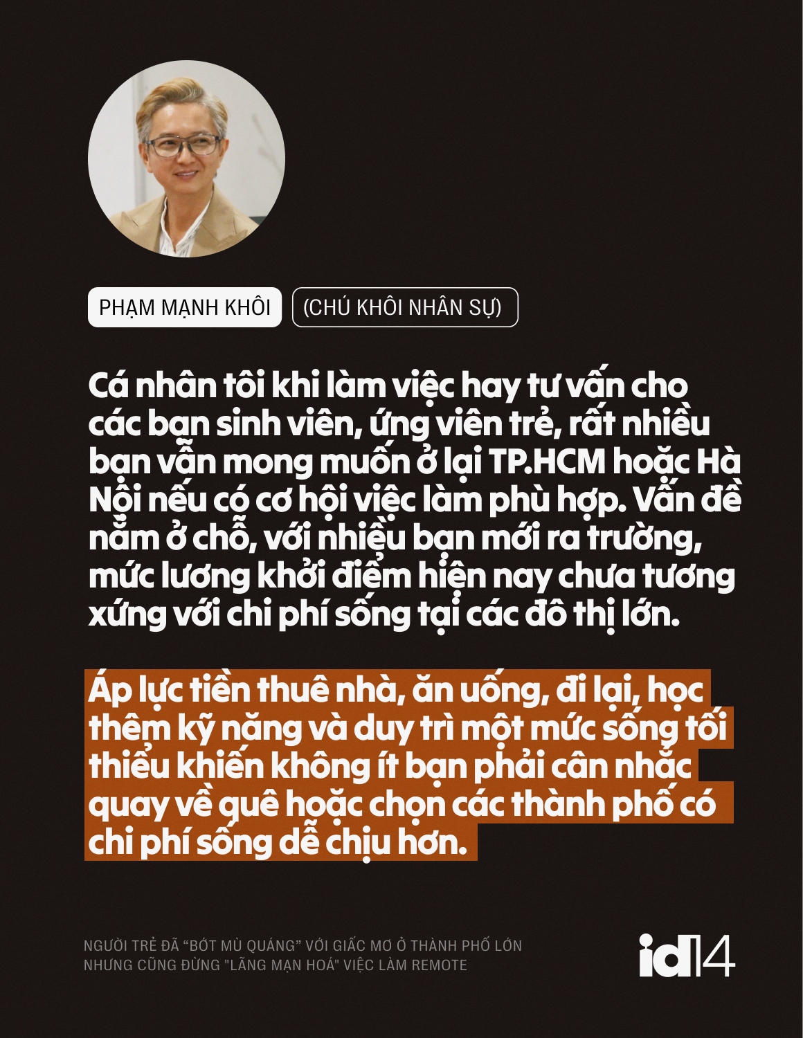 Sếp nhân sự 30 năm: Người trẻ đã 