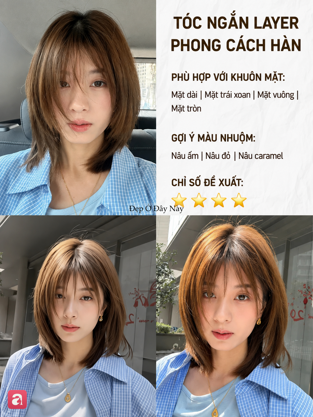 5 kiểu tóc ngang vai "hack tuổi" cực đỉnh, chị em U40 cắt là trẻ ra vài tuổi- Ảnh 5.