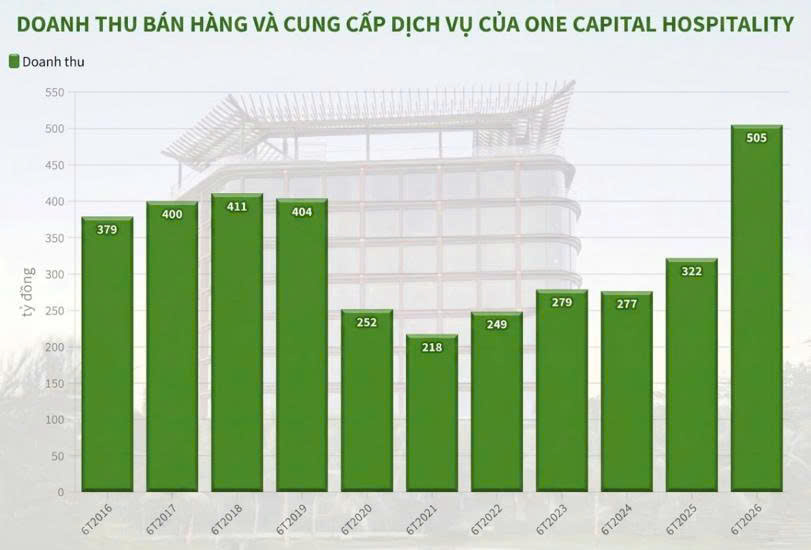 Báo cáo tài chính Quý II/2026 OCH: Doanh thu tăng đột biến, đạt hơn 500 tỷ đồng sau 6 tháng đầu năm - Ảnh 1.