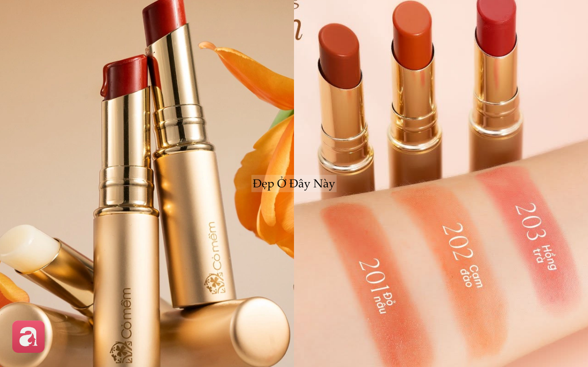Son dưỡng Việt Nam quá xịn, có 5 thỏi vừa dưỡng ẩm tốt vừa lên màu rất xinh - Ảnh 3.