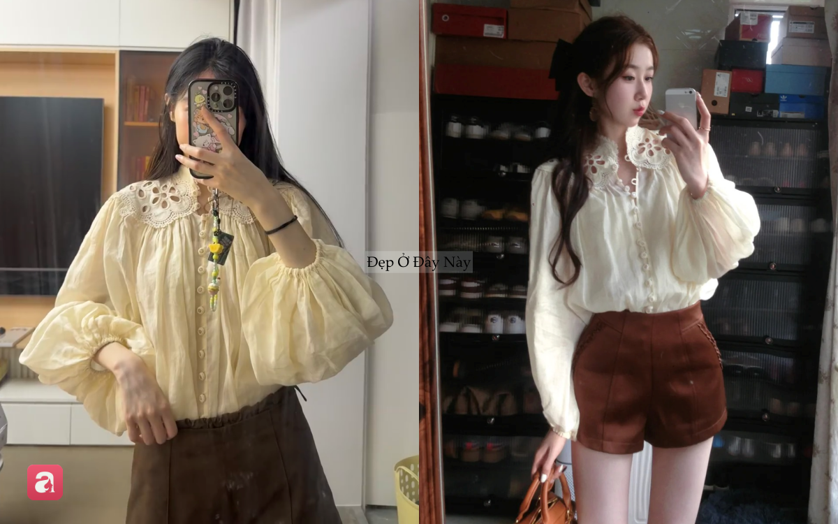 Áo "nàng thơ" như Lưu Diệc Phi khiến dân tình rần rần tìm mua theo: Mặc vừa trẻ trung vừa khéo che khuyết điểm - Ảnh 2.